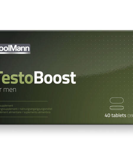 CoolMann Testoboost – Complemento alimenticio con Tribulus Terrestris y Saw Palmetto