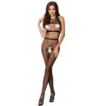 PASSION - WOMAN BS048 BODYSTOCKING NEGRO TALLA ÚNICA