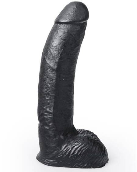 HUNG SYSTEM - DILDO REALISTA COLOR NEGRO GEORGE 22 CM