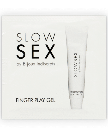 BIJOUX - SLOW SEX GEL DE MASAJE CON DEDOS FINGER PLAY MONODOSIS