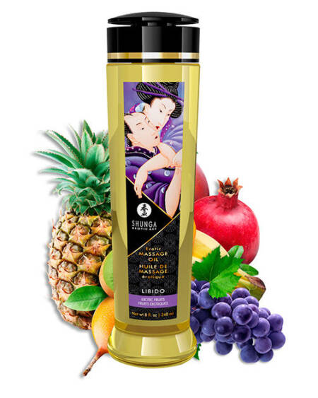 SHUNGA - ACEITE DE MASAJE ERÓTICO LÍBIDO 240 ML