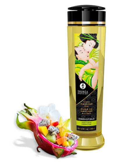 SHUNGA - ACEITE DE MASAJE ERÓTICO IRRESISTIBLE 240ML