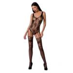 PASSION - WOMAN BS074 BODYSTOCKING TALLA ÚNICA NEGRO