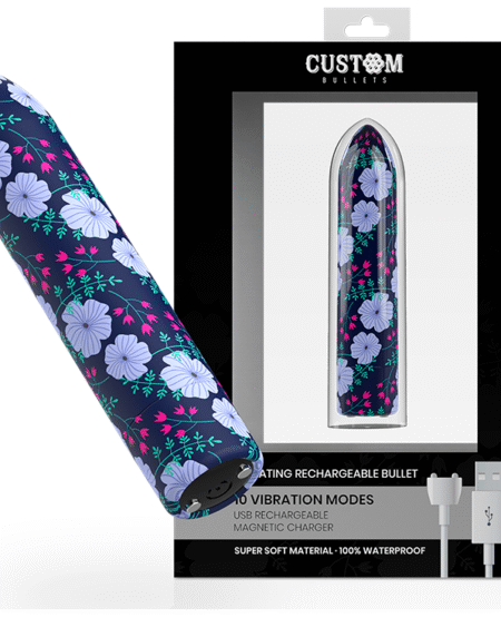 CUSTOM BULLETS - BALA RECARGABLE SPRING 10 INTENSIDADES