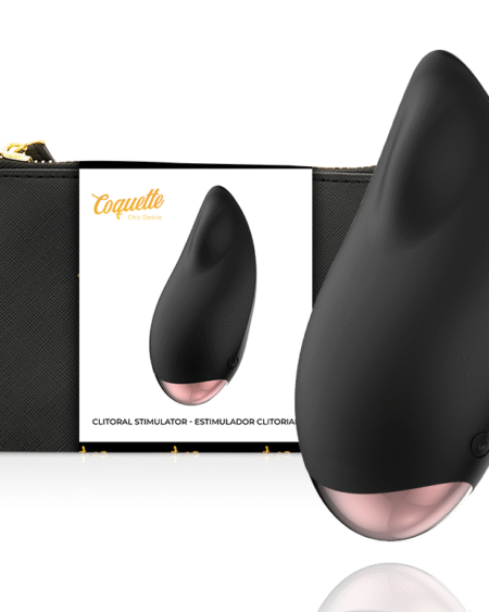 COQUETTE CHIC DESIRE - ESTIMULADOR CLÍTORIS NEGRO / GOLD GOTA