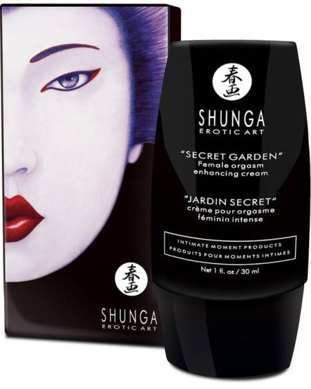 SHUNGA - CREMA ORGASMO FEMENINO INTENSO JARDIN SECRETO