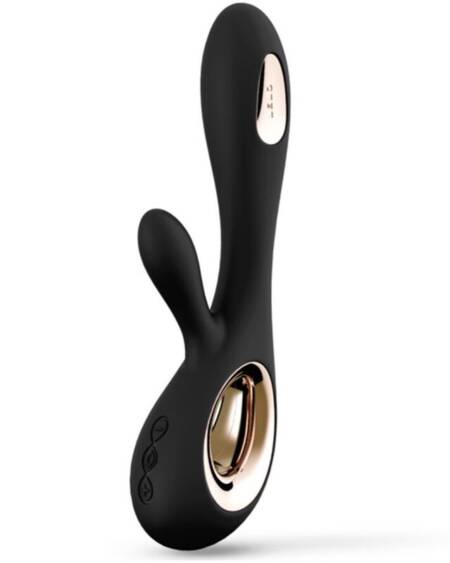LELO - SORAYA WAVE VIBRADOR RABBIT NEGRO