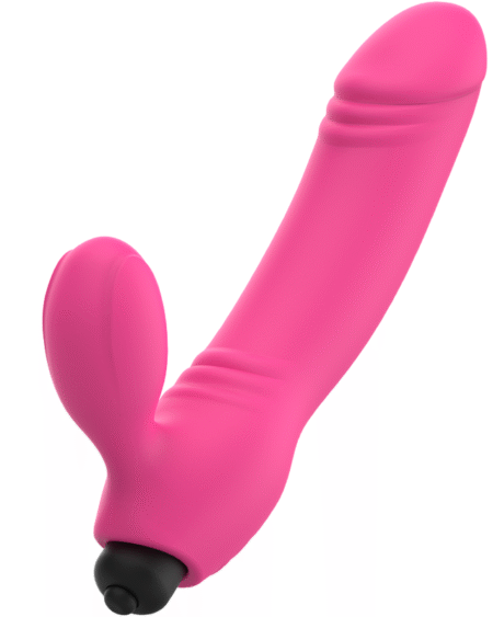 OHMAMA - BIX VIBRADOR DOBLE ESTIMULACIÓN XMAS EDITION ROSA