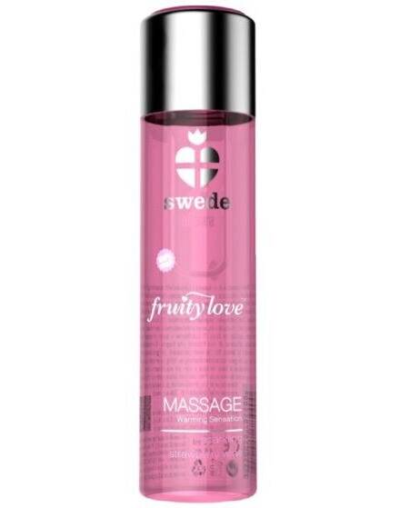 SWEDE - FRUITY LOVE ACEITE EFECTO CALOR FRESAS CON CHAMPAGNE 60 ML