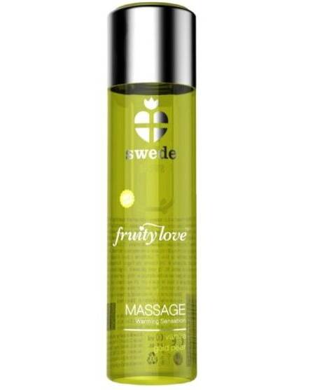 SWEDE - FRUITY LOVE ACEITE EFECTO CALOR VAINILLA Y PERA 60 ML