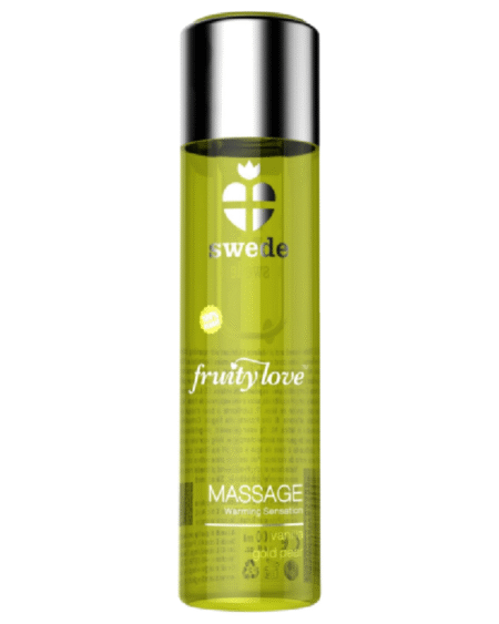 SWEDE - FRUITY LOVE ACEITE EFECTO CALOR VAINILLA Y PERA 120 ML