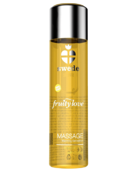 SWEDE - FRUITY LOVE ACEITE EFECTO CALOR FRUTAS TROPICALES Y MIEL 120 ML