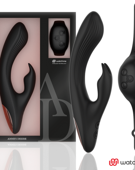 ANNE'S DESIRE  - RABBIT CONTROL REMOTO TECNOLOGÍA WATCHME NEGRO