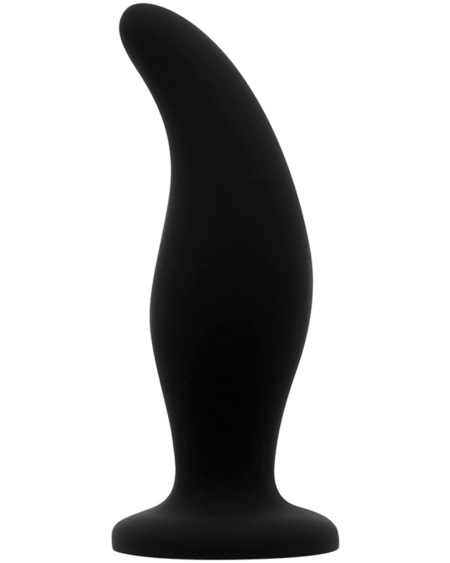 OHMAMA - PLUG ANAL SILICONA CURVADO PUNTO P 12 CM