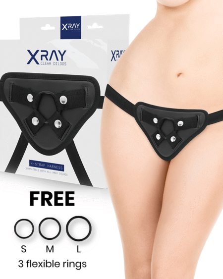 X RAY - ARNÉS COMPATIBLE CON ANILLAS SILICONA